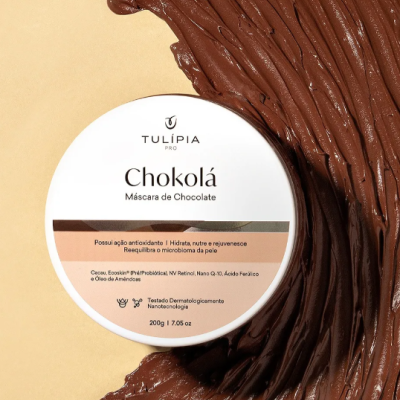 M&#x00E1;scara&#x20;de&#x20;Chocolate&#x20;Chokol&#x00E1;&#x20;Nano&#x20;Nutritiva&#x20;Tul&#x00ED;pia