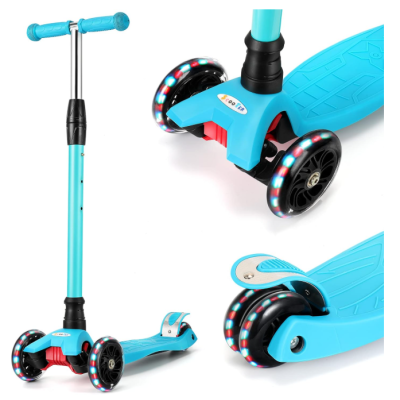 Scooter&#x20;Patinete&#x20;com&#x20;3&#x20;Rodas&#x20;-&#x20;Luzes&#x20;LED&#x20;Brinquedo&#x20;de&#x20;Crian&#x00E7;a