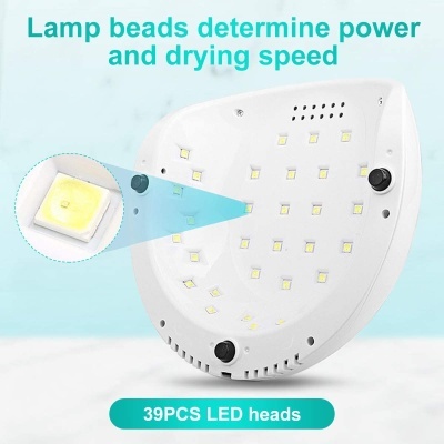 Catalisador Forno de Unhas 86W LED UV Cores Variadas