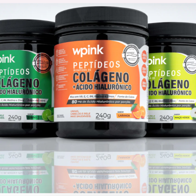 Colagénio Sabor Laranja - 240g – Wepink✅PRONTA ENTREGA