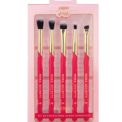 Kit Pincéis Essenciais | Olhos Niina Secrets