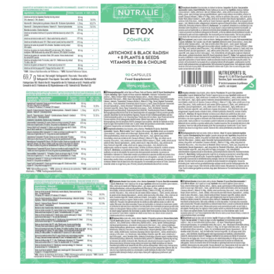 Detox Poderoso Limpeza e Diurético – Cólon Fígado - 90 Cápsulas ✅PRONTA ENTREGA