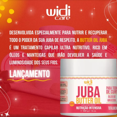 Mascara Widi Care Juba Butter Oil Manteiga 500g