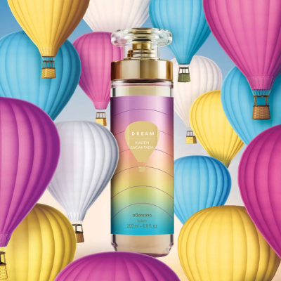 O&#x20;Botic&#x00E1;rio&#x20;Perfume&#x20;Dream&#x20;Viagem&#x20;Encantado&#x20;Splash&#x20;200ml