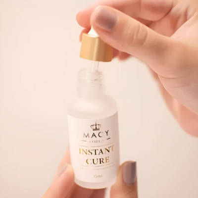 Finalizador Instant Cure Para Extensão de Pestanas Macy Korea