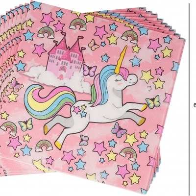 Kit&#x20;Descart&#x00E1;veis&#x20;Unic&#x00F3;rnio&#x20;82&#x20;Pe&#x00E7;as&#x20;Festa&#x20;de&#x20;Anivers&#x00E1;rio