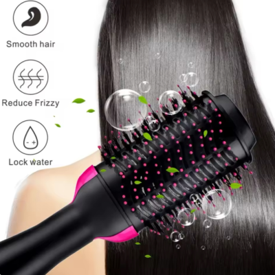 Escova Elétrica Alisadora Secadora 3 em 1