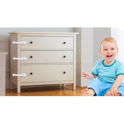 Bloqueio de Portas Segurança com Ajustável sem Perfurar 14 peças