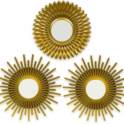 Conjunto de 3 Espelhos Decorativos