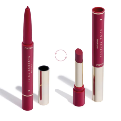 Batom Rosa Duo Perfect Match Niina Secrets 1,65g Batom Rosa Duo Perfect Match Niina Secrets 1,65g