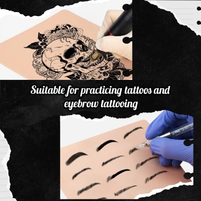 Peles&#x20;Sint&#x00E9;ticas&#x20;Pr&#x00E1;tica&#x20;Tatuagem&#x20;Treino&#x20;8&#x20;pe&#x00E7;as