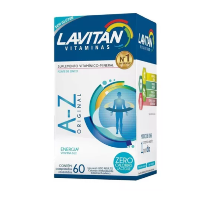 Suplemento Lavitan A-z Homem Original E Mulher