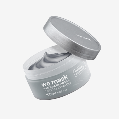 Máscara de Argila Carvão Ativado Wepink