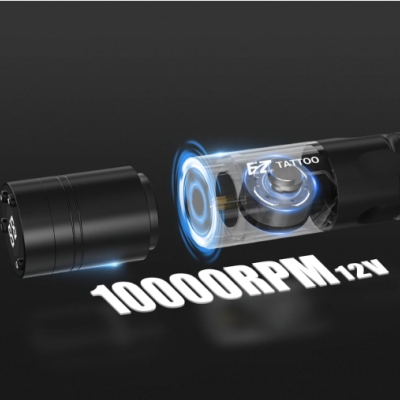 Kit Completo de Máquina de Tatuagem sem Fio Autonomia 5h ✅PRONTA ENTREGA