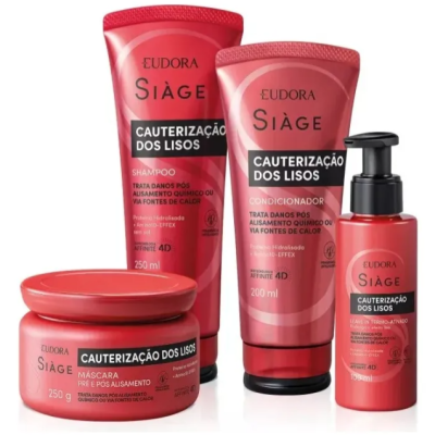 Eudora Siàge Cauterização Dos Lisos Leave-in Capilar 100ml ✅PRONTA ENTREGA