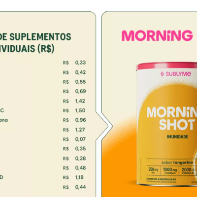 Morning&#x20;Shot&#x20;Tangerina&#x20;144g&#x20;-&#x20;Sublyme&#x2705;PRONTA&#x20;ENTREGA