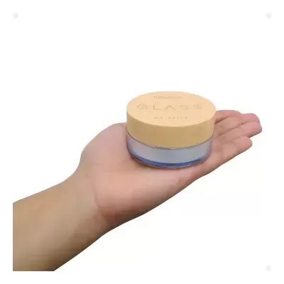 Base&#x20;De&#x20;Maquilhagem&#x20;P&#x00F3;&#x20;Transl&#x00FA;cido&#x20;Ruby&#x20;Rose&#x20;Linha&#x20;Glass&#x20;P&#x00F3;&#x20;Solto