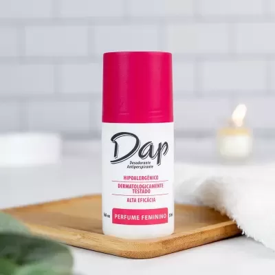 Desodorizante&#x20;Antitranspirante&#x20;Feminino&#x20;DAP&#x20;Roll-On&#x20;55&#x20;ml