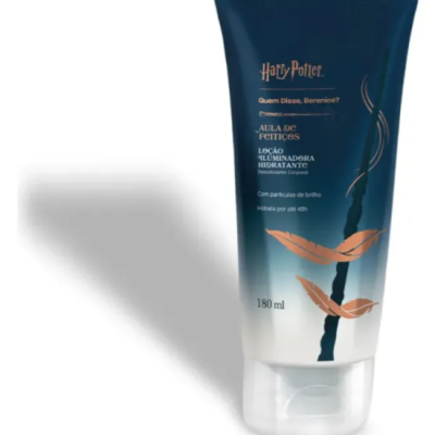 Loção Iluminadora Corporal Harry Potter A Feitiços Aloe Vera E Erva Doce