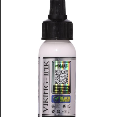 Viking By Dynamic  ULTRA WHITE 30ml Tinta Tattoo - Regulamentação REACH ✅PRONTA ENTREGA Viking By Dynamic  ULTRA WHITE 30ml Tinta Tattoo - Regulamentação REACH ✅PRONTA ENTREGA