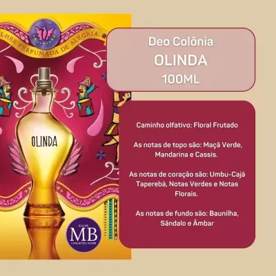 Deo Colônia Olinda 100ml - L'Occitane au Brésil