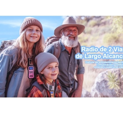 Walkie Talkie para Crianças 3Un. de Alcance Longo 8 Canais ✅PRONTA ENTREGA