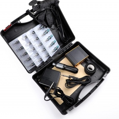 Kit&#x20;Tattoo&#x20;Caneta&#x20;&#x20;Rotativa&#x20;Fonte&#x20;de&#x20;Alimenta&#x00E7;&#x00E3;o&#x20;Digital