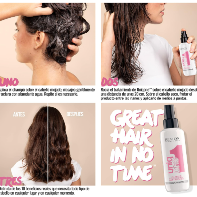Revlon Professional UniqOne Thermal Hair Protector - Flor de Lótus