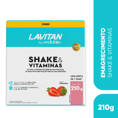 Lavitan by Redubío Shake Morango 210g Lavitan by Redubío Shake Morango 210g