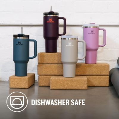 Stanley Cup Térmico Aço Inoxidável Bebidas Quentes e Frias - Blue Spruce