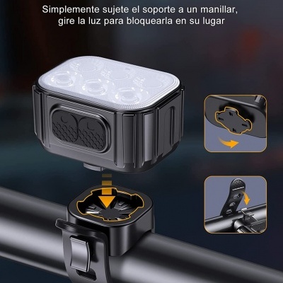 Luzes&#x20;Bicicleta&#x20;Ultra-Brilhante&#x20;Dianteiro&#x20;e&#x20;Traseiro