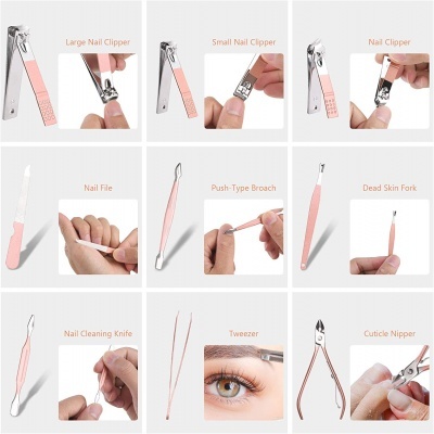 Kit&#x20;Manicure&#x20;Pedicure&#x20;18&#x20;Pe&#x00E7;as&#x20;Ferramentas