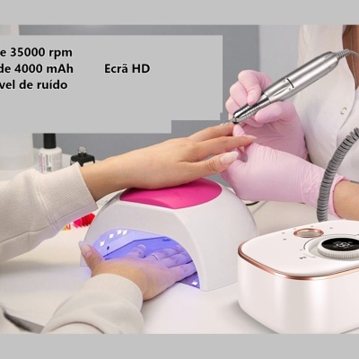 Broca Profissional Manicure/Pedicure 35000 RPM ✅PRONTA ENTREGA