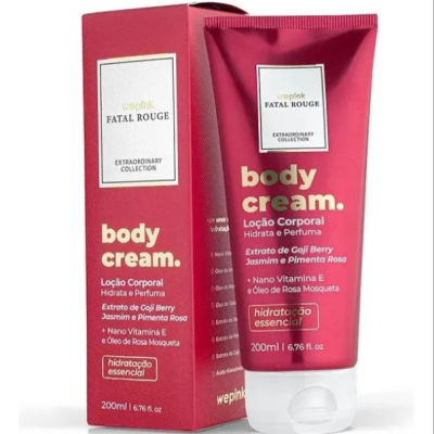 Kit Body Cream Fatal Rouge + Liberte + VF + VF Aqua - Wepink ✅PRONTA ENTREGA Kit Body Cream Fatal Rouge + Liberte + VF + VF Aqua - Wepink ✅PRONTA ENTREGA