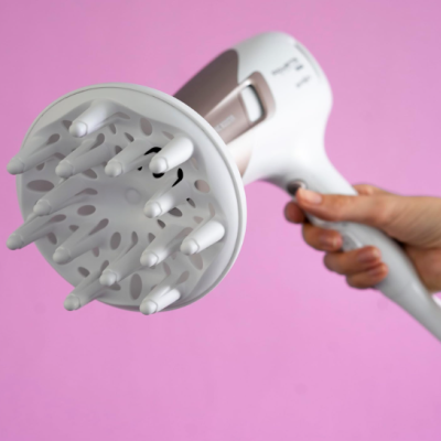Tendência 🚀 Secador de Cabelo 2300W, Tecnologia Effiwatts