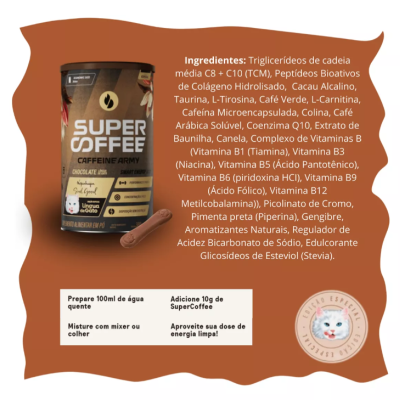 Supercoffee&#x20;Lingua&#x20;de&#x20;Gato&#x20;380g&#x20;-&#x20;Caffeine&#x20;Army