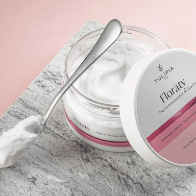 Floraty&#x20;Amolecedor&#x20;de&#x20;Cravos&#x20;Creme&#x20;Limpeza&#x20;De&#x20;Pele&#x20;Tulipia