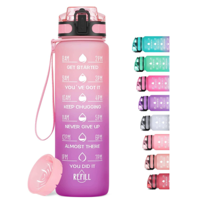 Garrafas de Água Motivacional Desportiva 1L