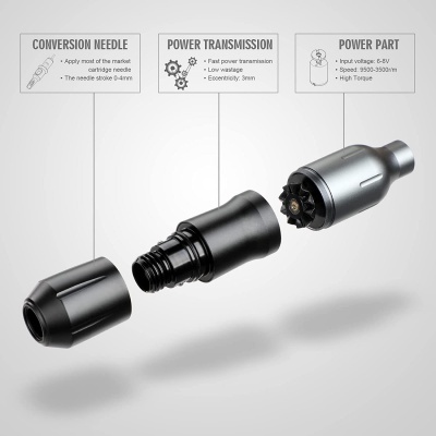 Kit&#x20;Tattoo&#x20;Caneta&#x20;&#x20;Rotativa&#x20;Fonte&#x20;de&#x20;Alimenta&#x00E7;&#x00E3;o&#x20;Digital