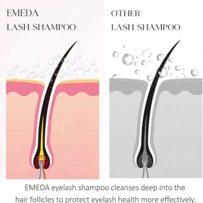 Shampoo Espumante para Extensões de Pestanas Shampoo Espumante para Extensões de Pestanas