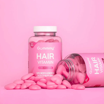 Gummy Hair Suplemento Alimentar Tutti Frutti 180g Vitaminas Tutti Frutti 60 Gomas