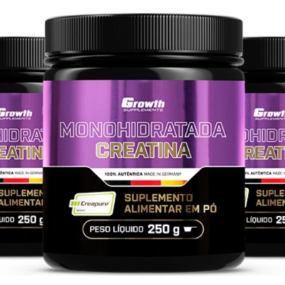 Creatina&#x20;250g&#x20;Growth&#x20;Supplements&#x20;Sem&#x20;Sabor