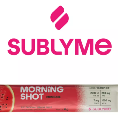 Morning&#x20;Shot&#x20;&#x28;14&#x20;Saches&#x29;&#x20;Melancia&#x20;Sublyme