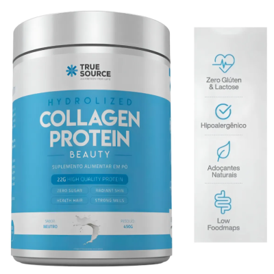 True Source Collagen Protein Sabor Natural 450g True Source Collagen Protein Sabor Natural 450g