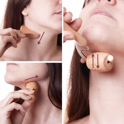 Kit&#x20;de&#x20;Massagem&#x20;Facial&#x20;com&#x20;6&#x20;Rolos&#x20;Diferentes