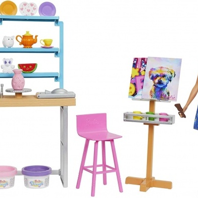 Estúdio de Arte da Barbie - Prenda de Natal