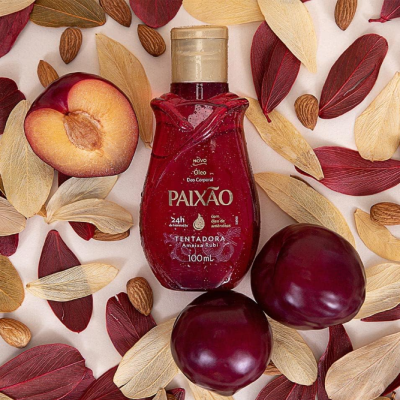 Paixão Óleo Corporal Ameixa Rubi Tentadora 100ml Paixão Óleo Corporal Ameixa Rubi Tentadora 100ml
