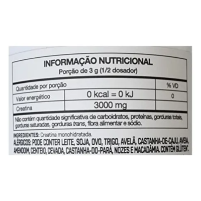 Creatina Dux Nutrition 300gr Monohidratada Pura