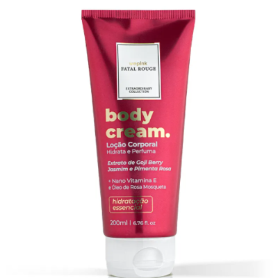 Body Cream Fatal Rouge 200ml - Wepink ✅PRONTA ENTREGA Body Cream Fatal Rouge 200ml - Wepink ✅PRONTA ENTREGA