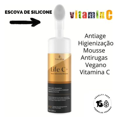 Kit&#x20;Profissional&#x20;Tul&#x00ED;pia&#x20;Limpeza&#x20;de&#x20;Pele&#x20;com&#x20;20&#x25;&#x20;Vitamina&#x20;C